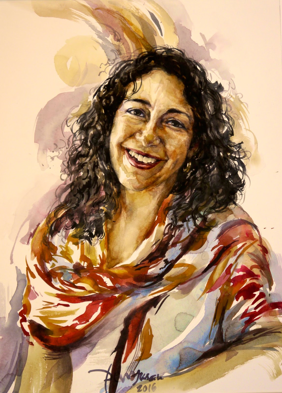 1148x1600 Norman Perryman A Life Painting Music - Mexican Lady Painting