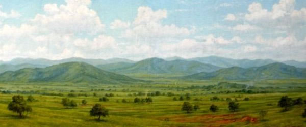 600x250 M.a. Guerrero Garro, Landscape Artist, Mexico - Mexican Landscape Painting