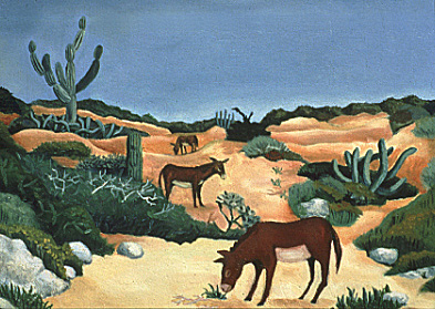 393x279 Tova Snyder - Mexican Landscape Painting