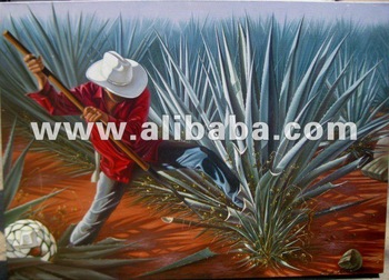 350x252 Mexican Oil Paintings - Mexican Oil Painting