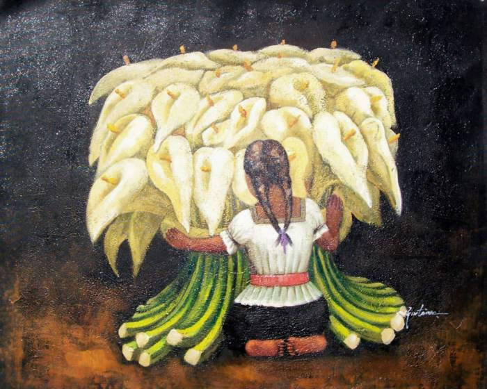 700x560 Oil Paintings Frames - Mexican Oil Painting