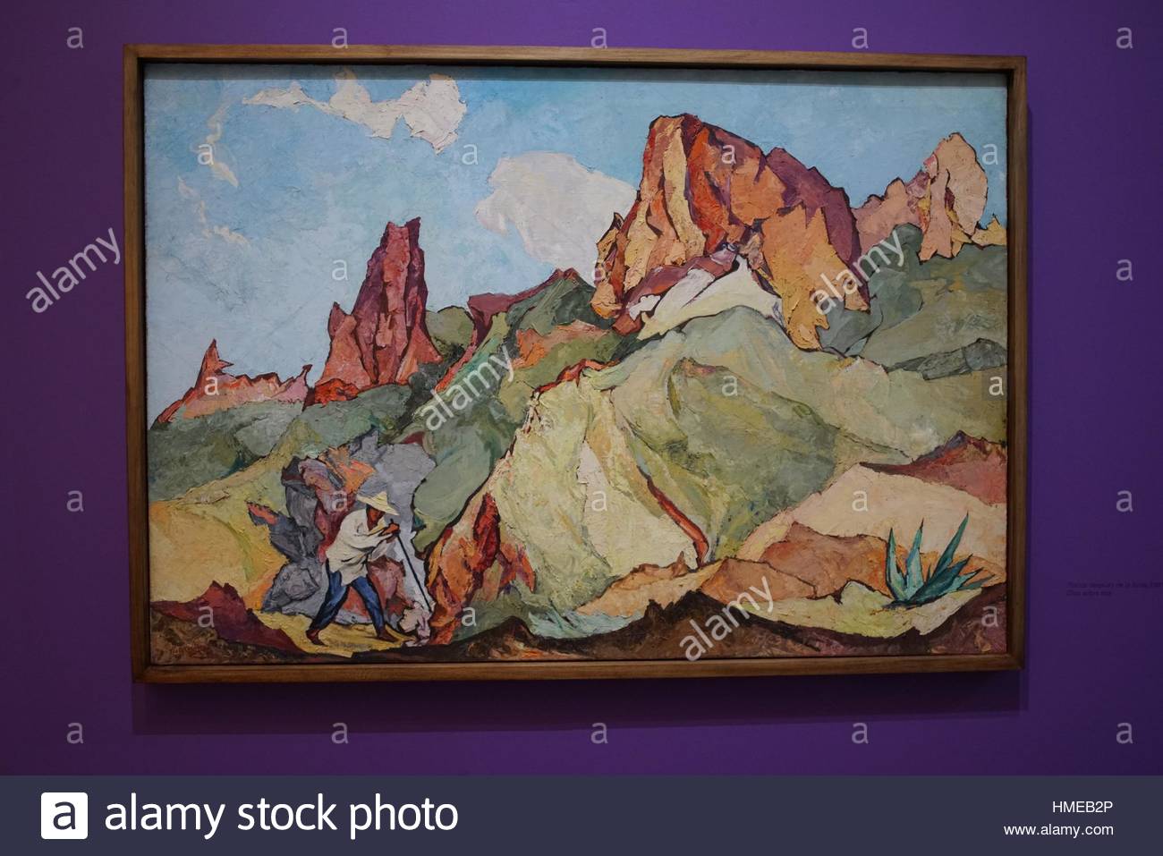 1300x957 Landscape. Oil Painting By Pablo Mexican American - Mexican Oil Painting Artists