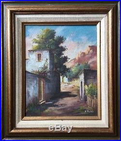 250x290 Original Art On Canvas Original Oil Painting On Canvas By - Mexican Oil Painting Artists