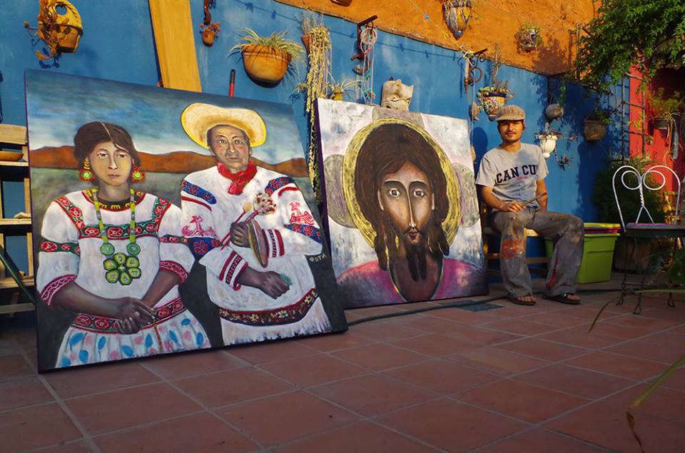 960x635 Fileartist Andrew Osta With Oil Paintings In San Miguel De - Mexican Oil Painting Artists