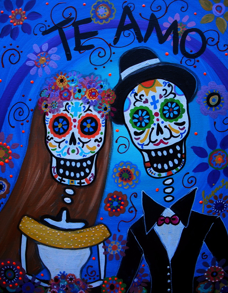 778x1000 Gallery Of Modern Folk Artist Pristine Cartera Turkus Original - Mexican Painting