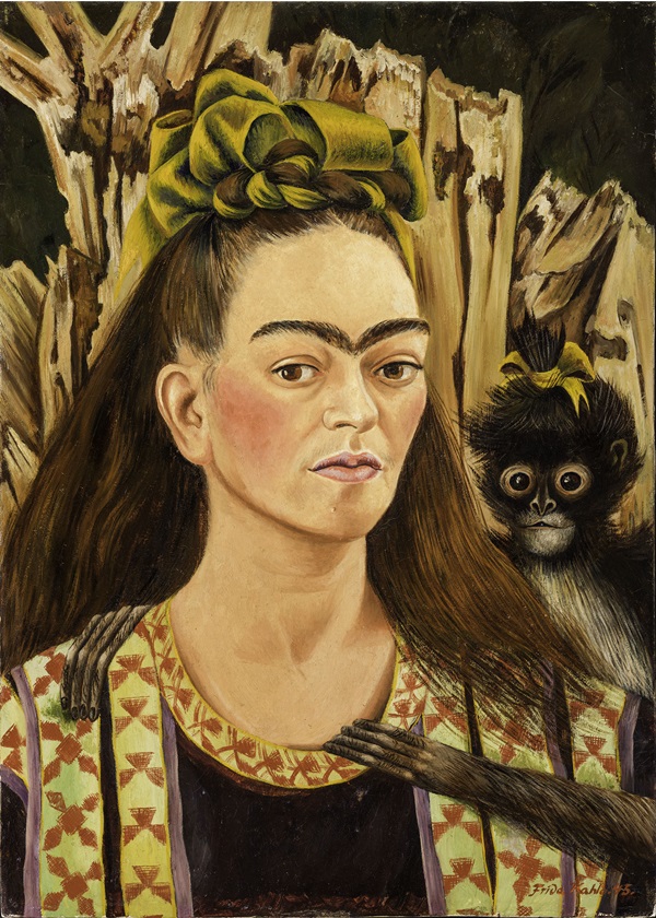 600x840 Frida Kahlo Auction Market Artet News - Mexican Portrait Painting