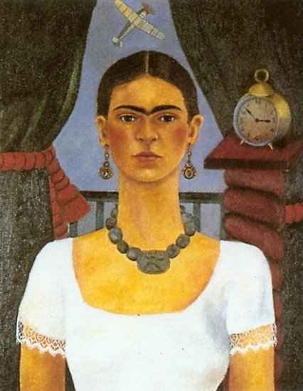 426x550 Frida Mexican Portrait Painting Posters By Bobbyharlem Redbubble - Mexican Portrait Painting