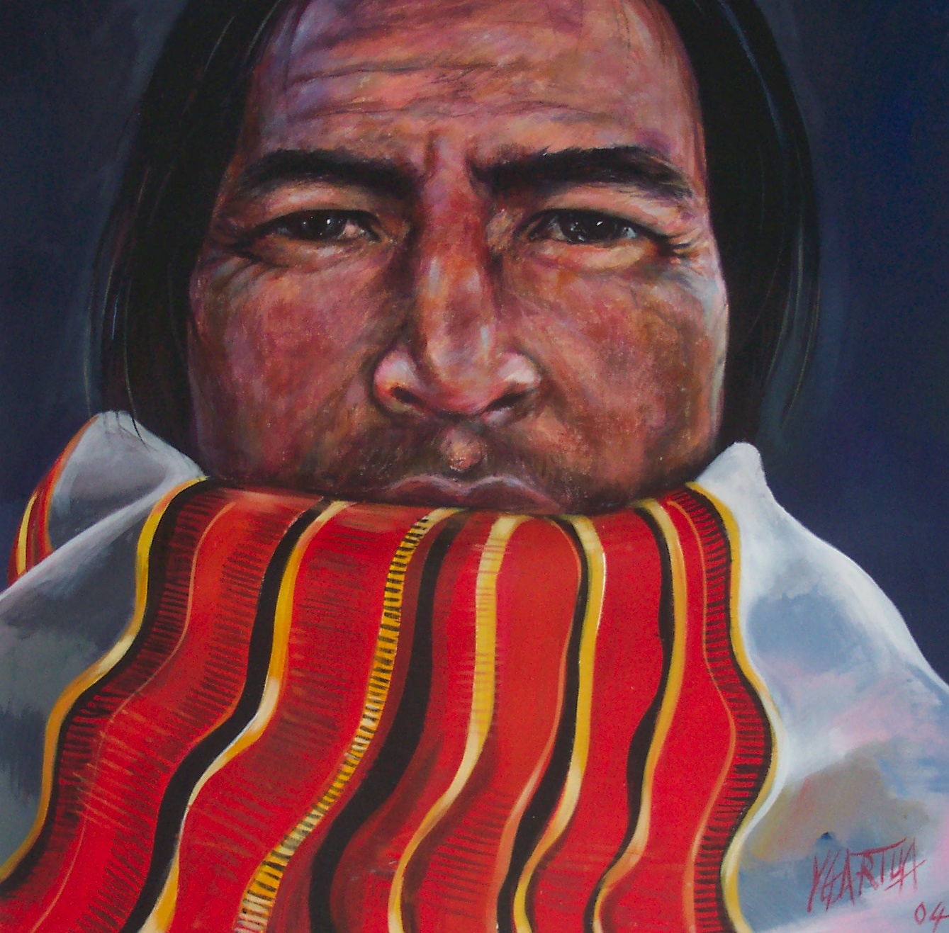 Mexican Portrait Painting at PaintingValley.com | Explore collection of ...