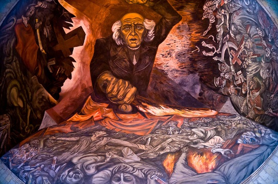 544x361 Painting Mexican Revolution Wnmu Hist 580 History - Mexican Revolution Painting