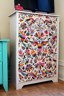 266x400 Hand Painted Mexican Style Dresser Mexican - Mexican Style Painting