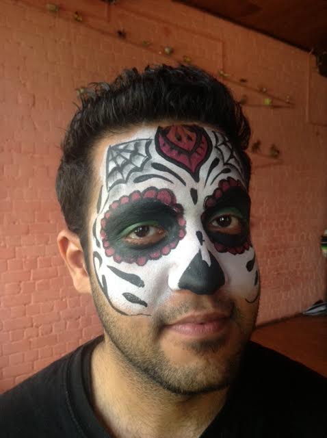 478x640 Sugar Skulls Amp Halloween Archives - Mexican Sugar Skull Painting