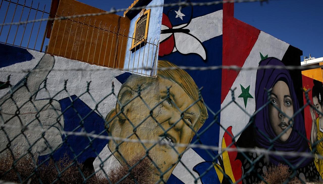 1280x731 Trump's Dream Of Mexican Wall Crumbles Newshub - Mexican Wall Painting