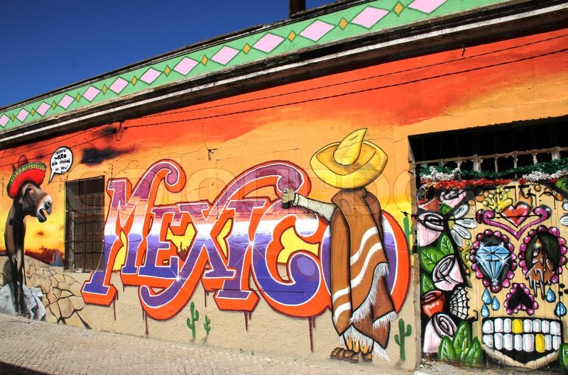 800x529 Graffiti, Art, Street Art, Paint, Painting, Mural, Mexican - Mexican Wall Painting