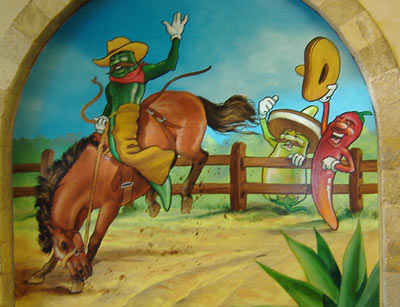 400x307 La Cocina De Isabel - Mexican Wall Painting