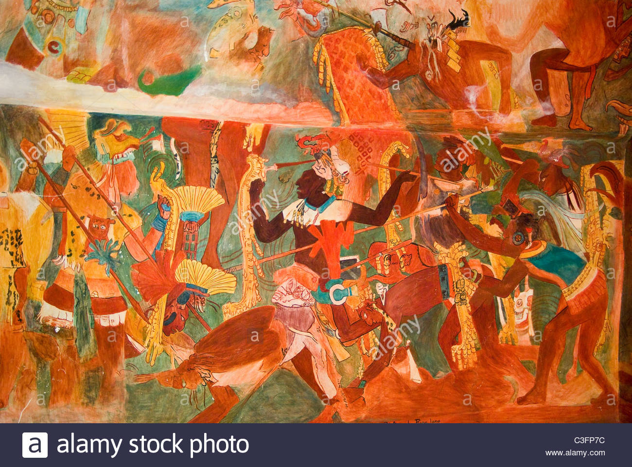 1300x960 Mexico Mexico City National Museum Antropology Maya Culture - Mexico City Painting