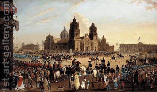 Mexico City Painting at PaintingValley.com | Explore collection of ...