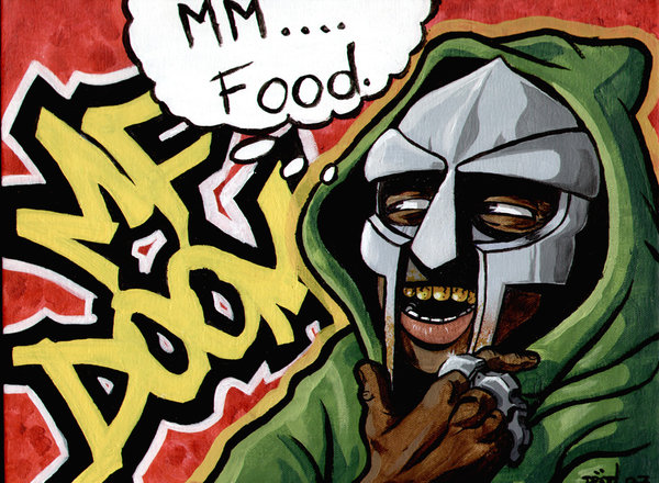 600x440 Mf Doom By Praetorius - Mf Doom Painting