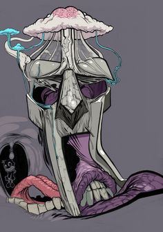 236x337 Mm Food - Mf Doom Painting