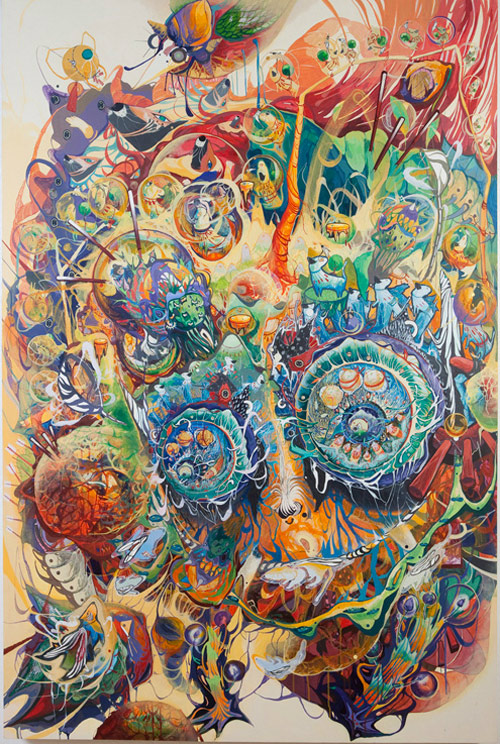 500x744 Mi Ju Booooooom! Create Inspire Community Art Design - Mi Painting