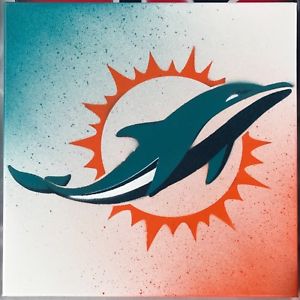 Miami Dolphins Painting at PaintingValley.com | Explore collection of ...