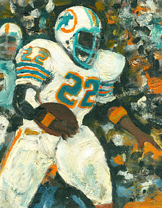 234x300 Miami Dolphins Paintings Fine Art America - Miami Dolphins Painting