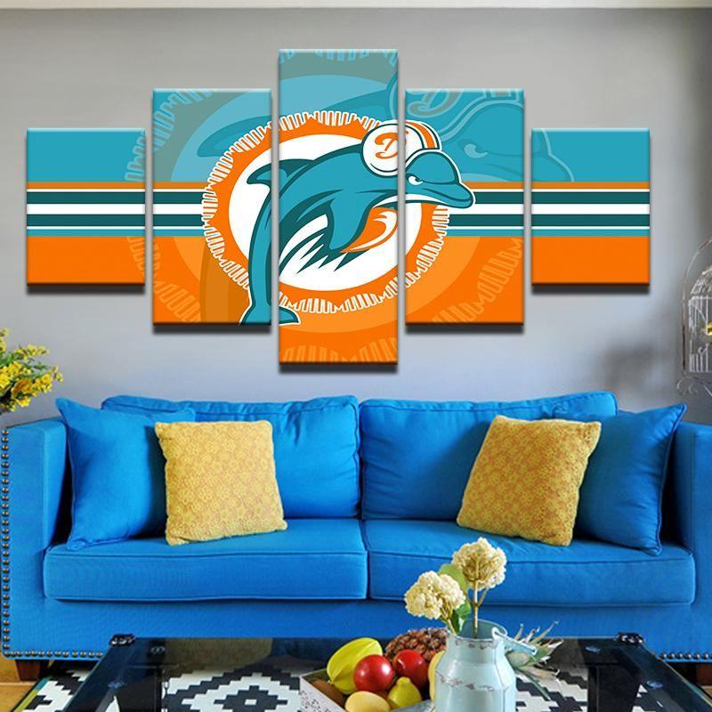 800x800 Sportsartdirect - Miami Dolphins Painting