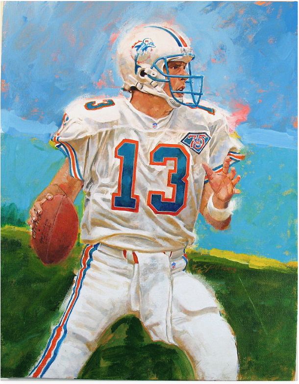 610x783 The 138 Best Nfl Art Miami Dolphins Images On Art - Miami Dolphins Painting