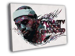 300x225 Lebron James The King Miami Heat Art Painting Framed Canvas Wall - Miami Heat Painting