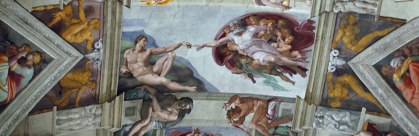 1389x454 Michelangelo - Michael Angelo Painting