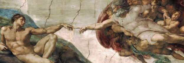 624x214 Michelangelo Buonarotti Paintings And Biography Michelangelo Gallery - Michael Angelo Painting