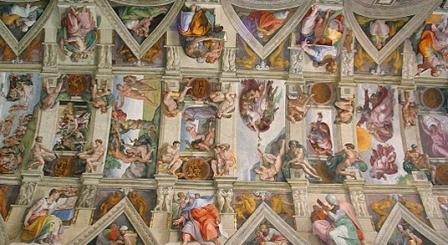 448x245 Biography Michelangelo Art For Kids - Michael Angelo Painting