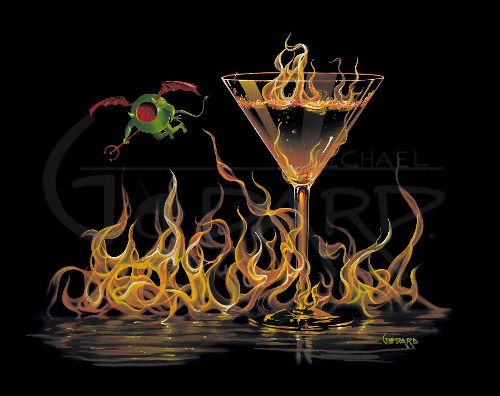 1600x1267 Michael Godard - Michael Godard Painting