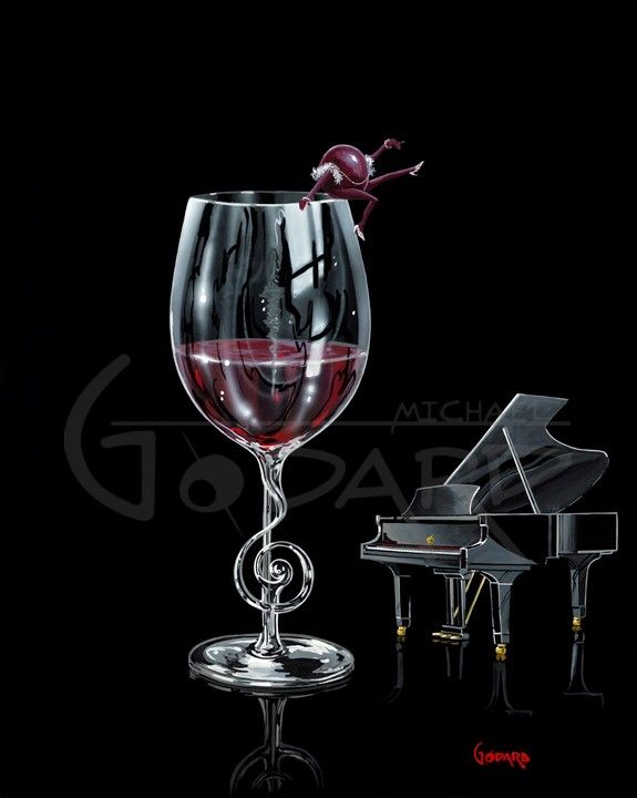 575x720 The Paintings Of Michael Godard. Champaign Amp Humor - Michael Godard Painting
