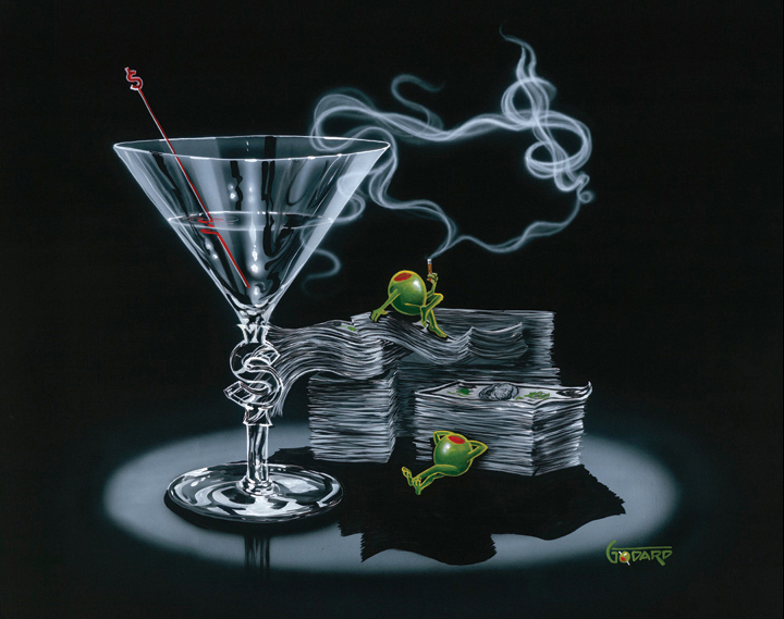720x569 Cashtini By Michael Godard, Limited Edition - Michael Godard Painting