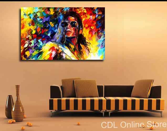 636x498 Michael Jackson Canvas Painting Modern Wall Art Home Decoration - Michael Jackson Canvas Painting