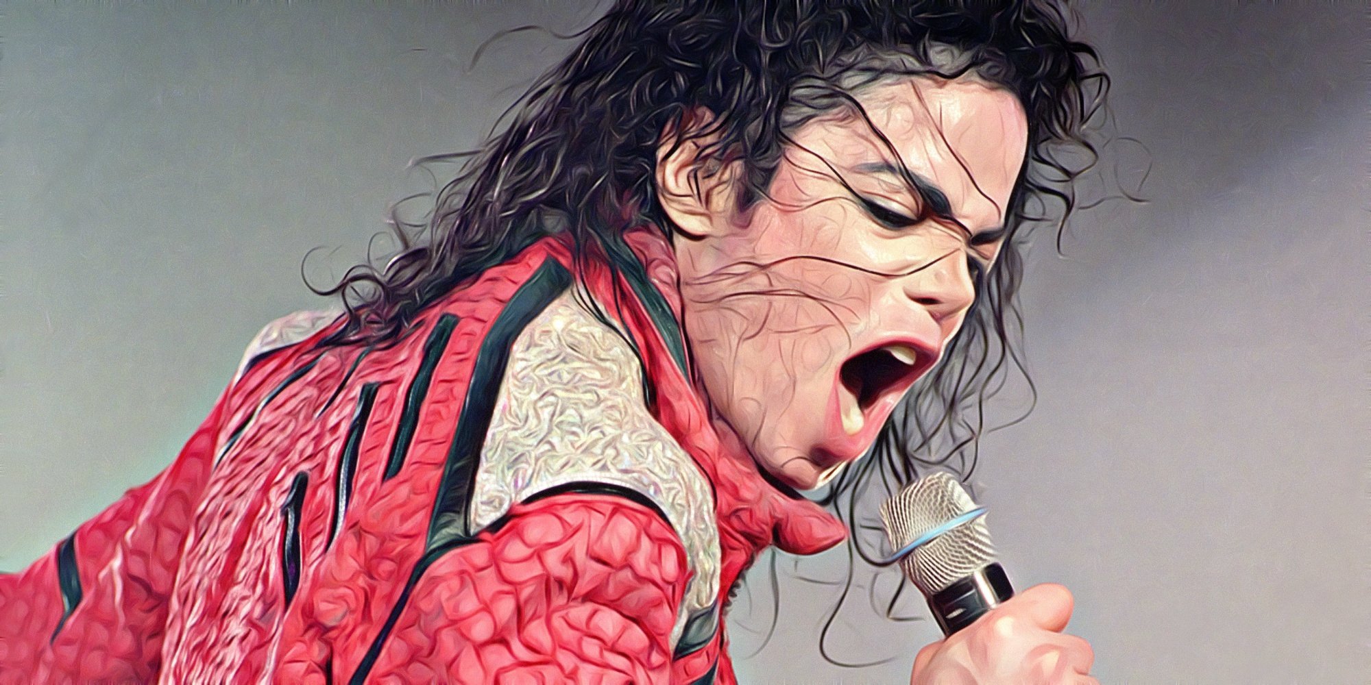 2000x1000 Michael Jackson - Michael Jackson Painting