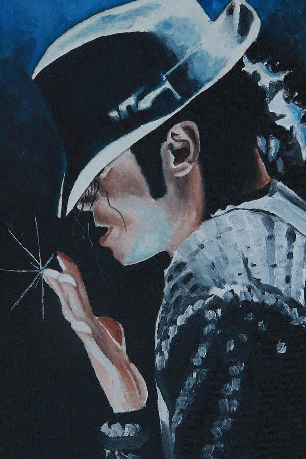 600x900 Michael Jackson Painting By Mikayla Ziegler - Michael Jackson Painting
