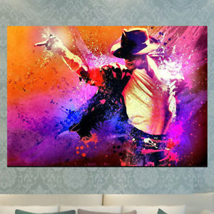 300x300 Michael Jackson Painting Wall Art Print A4 A3 Glossy Poster Photo - Michael Jackson Painting
