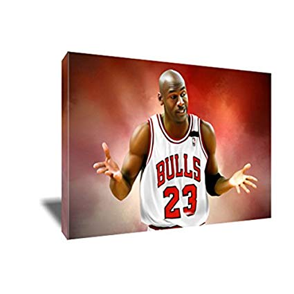 425x425 Be Like Mike Michael Jordan Canvas Painting Poster - Michael Jordan Canvas Painting