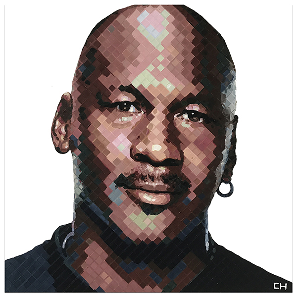 600x600 Michael Jordan Painting - Michael Jordan Painting