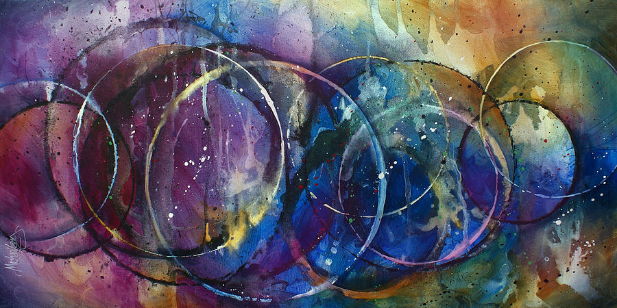 900x450 Shudder' Painting By Michael Lang - Michael Lang Painting