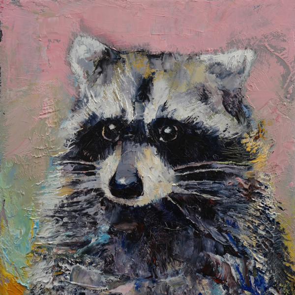 600x600 Michael Creese - Michael The Gorilla Painting