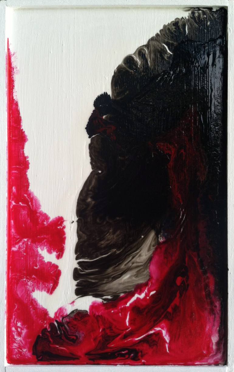 770x1223 Saatchi Art Gorilla Painting By Michael R Grine - Michael The Gorilla Painting