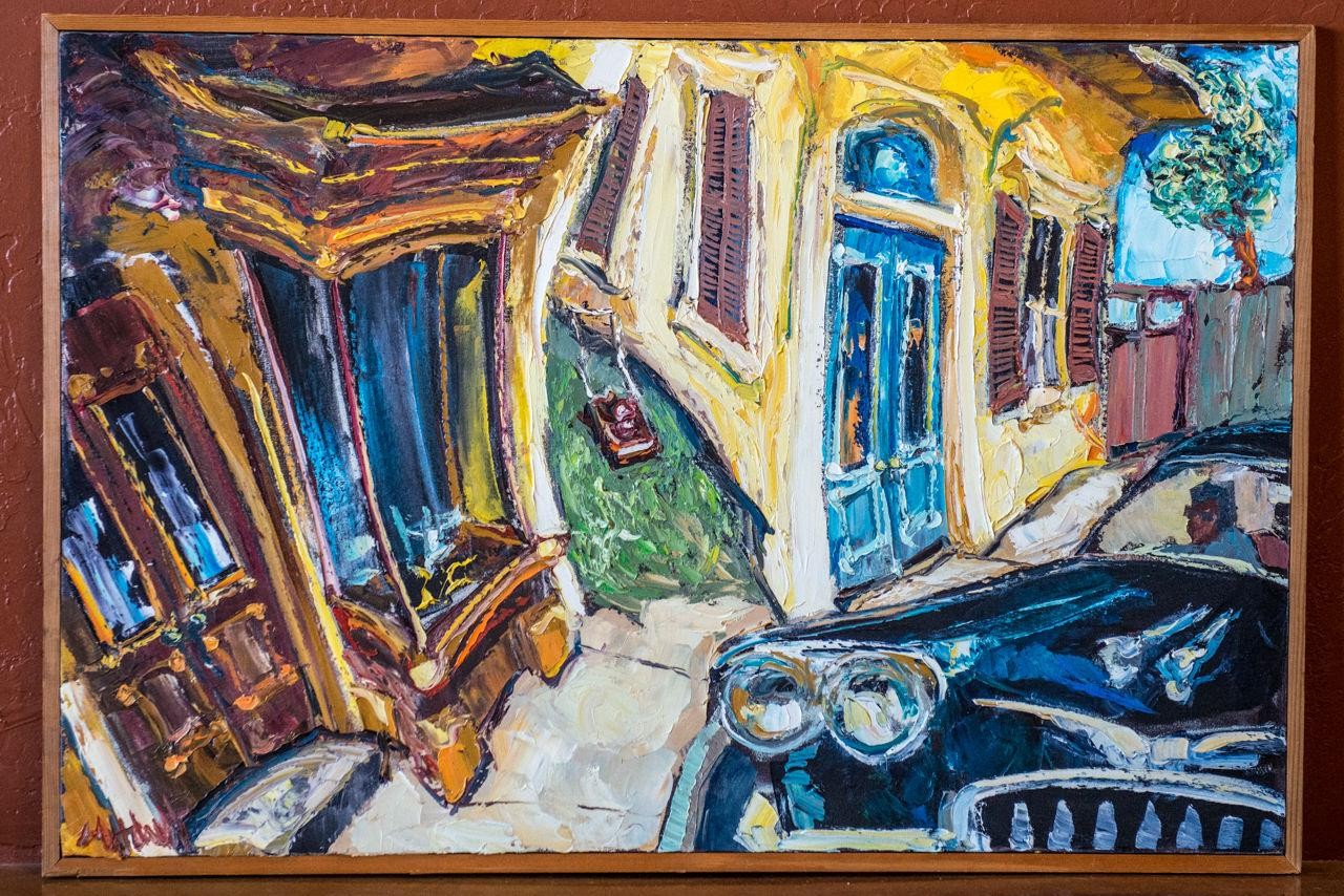 1280x854 James Michalopoulos Original Oil Painting - Michalopoulos Oil Painting