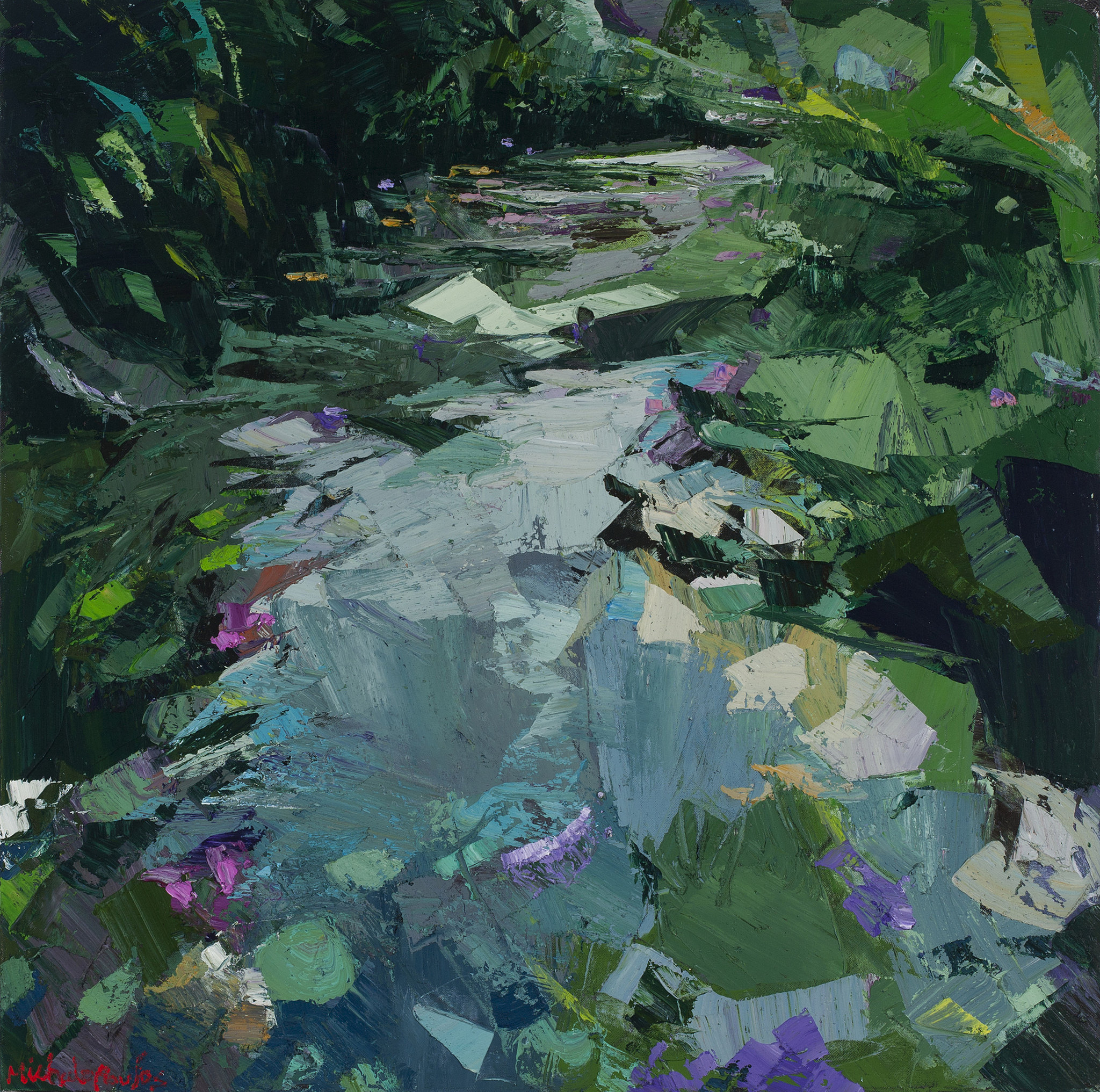 2048x2033 New Orleans Artist James Michalopoulos' Paintings To Open - Michalopoulos Oil Painting