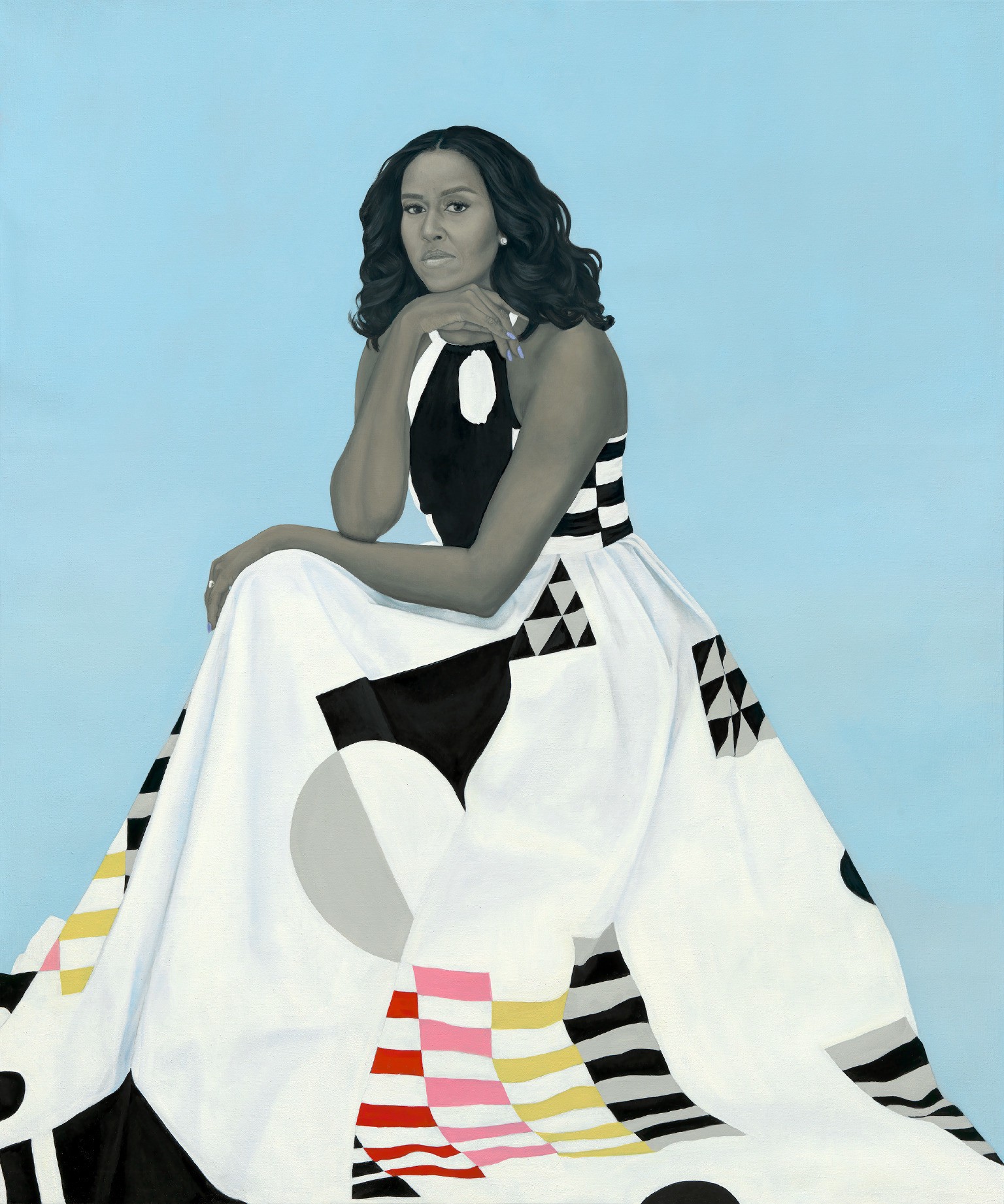 1536x1842 Michelle Obama's Painting Does Not Look Like Her. Here's Why - Michelle Obama Painting