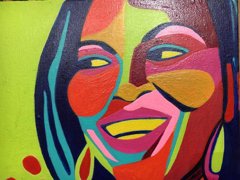 770x577 Saatchi Art Michelle Obama Painting By Marcia Gawecki - Michelle Obama Painting