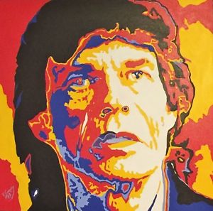 300x297 Mick Jagger By Vladimir Gorsky Original Painting Ebay - Mick Jagger Painting