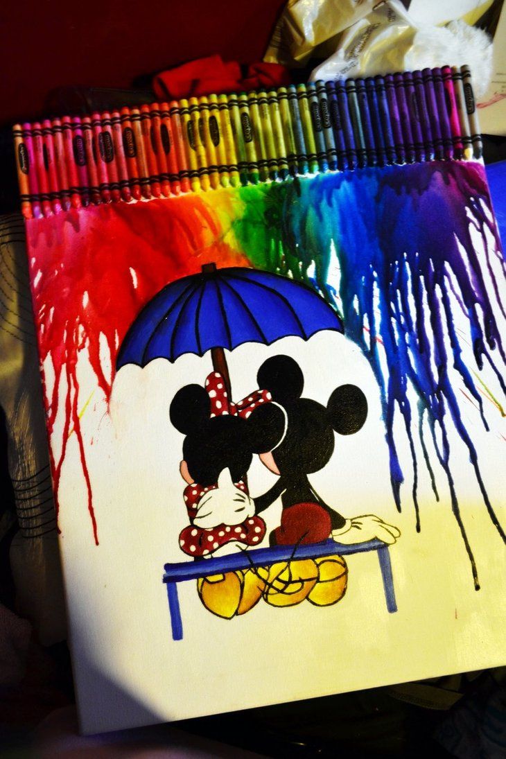 730x1095 Love - Mickey And Minnie Painting