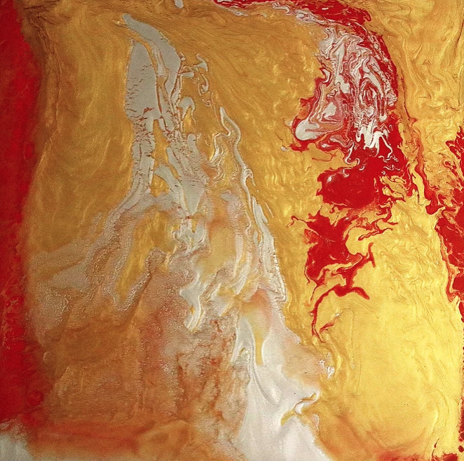 662x658 Mickey Hart Fine Art - Mickey Hart Painting